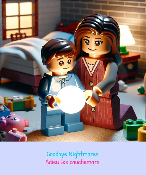 EN/FR - Bilingual eBook: Goodbye Nightmares /Adieu les cauchemars