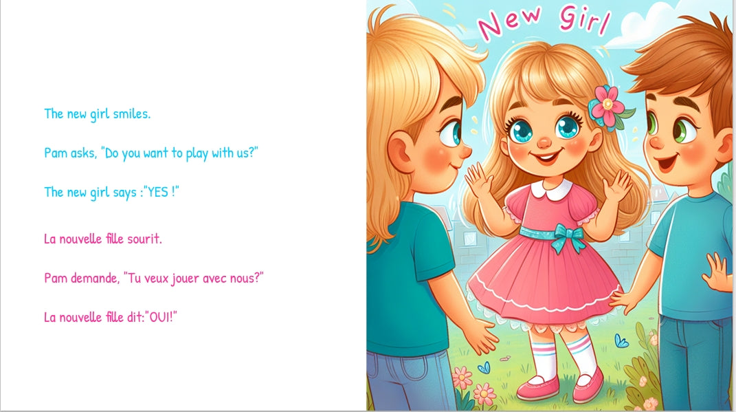 Bilingual eBook: It's Cool to be Kind /C'est cool D'être Gentil - Tiny Life Tales